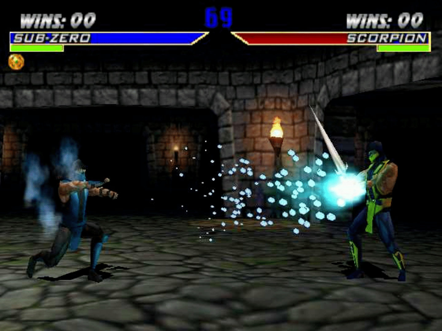 Mortal Kombat 4 - Sub Zero Ending - N64 