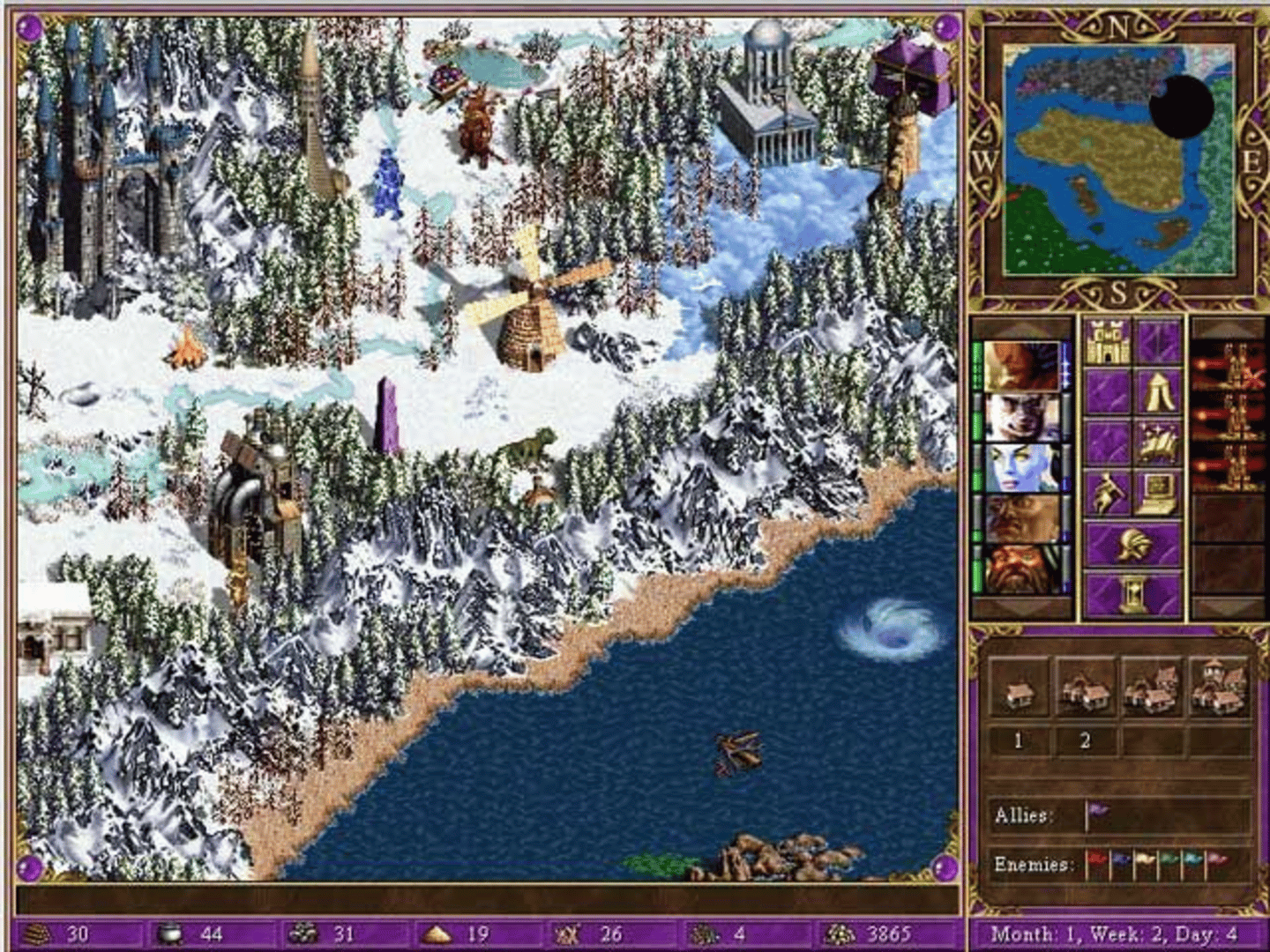 Heroes of Might and Magic III: The Shadow of Death screenshot