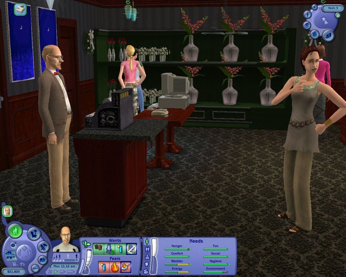 Captura de pantalla - The Sims 2: Open for Business