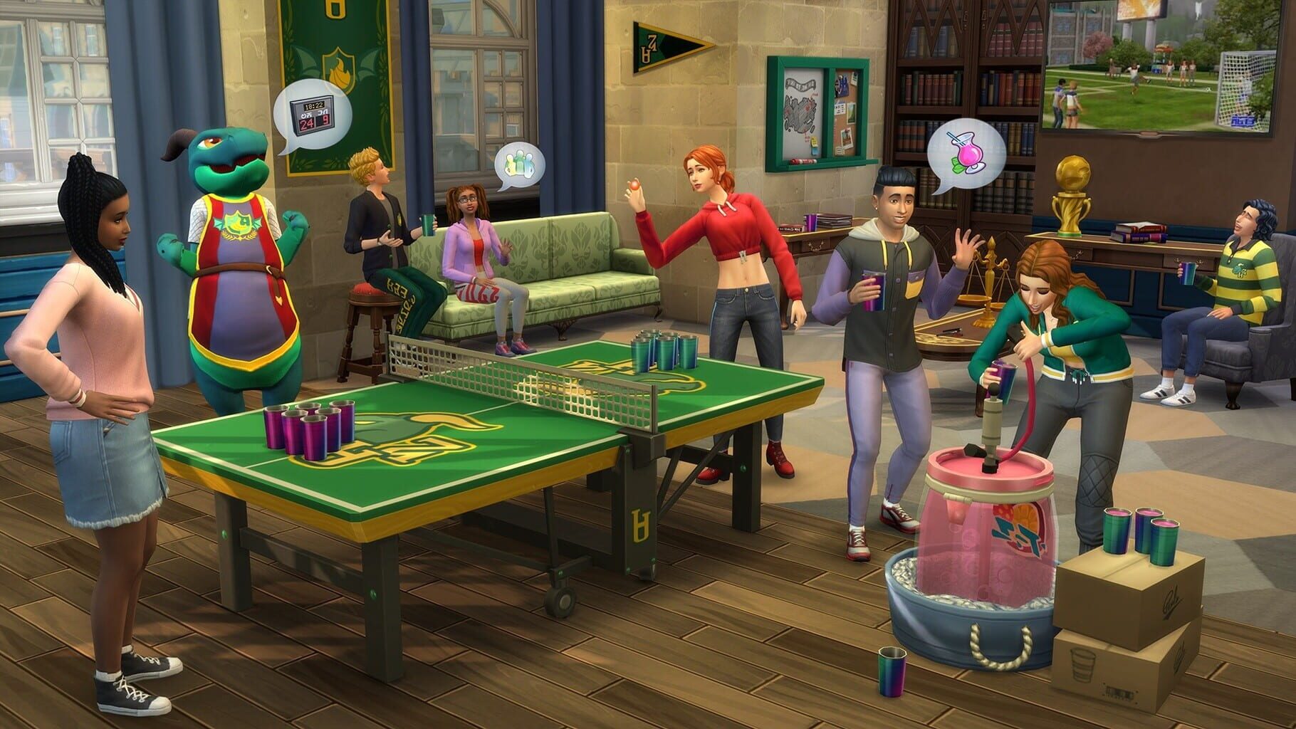 Captura de pantalla - The Sims 4: Discover University