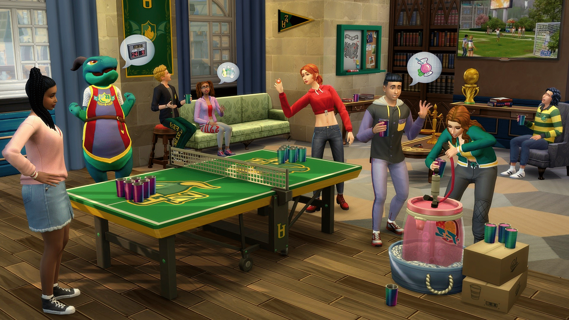 The Sims 4: Discover University screenshot