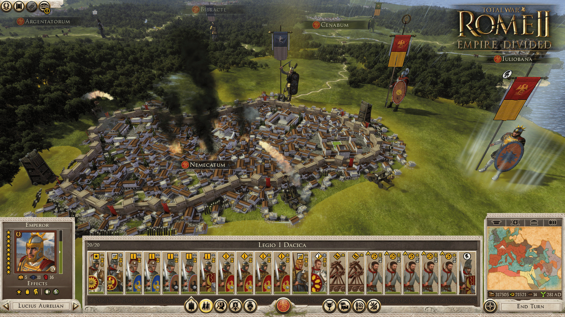 Total War: Rome II - Empire Divided screenshot