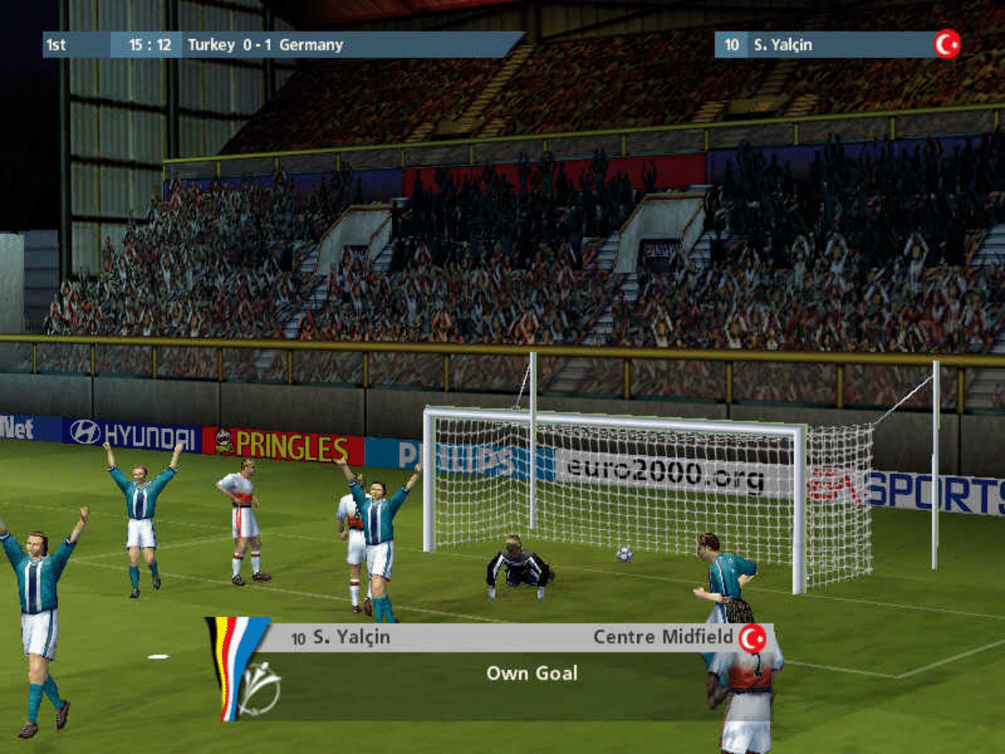 UEFA Euro 2000 screenshot