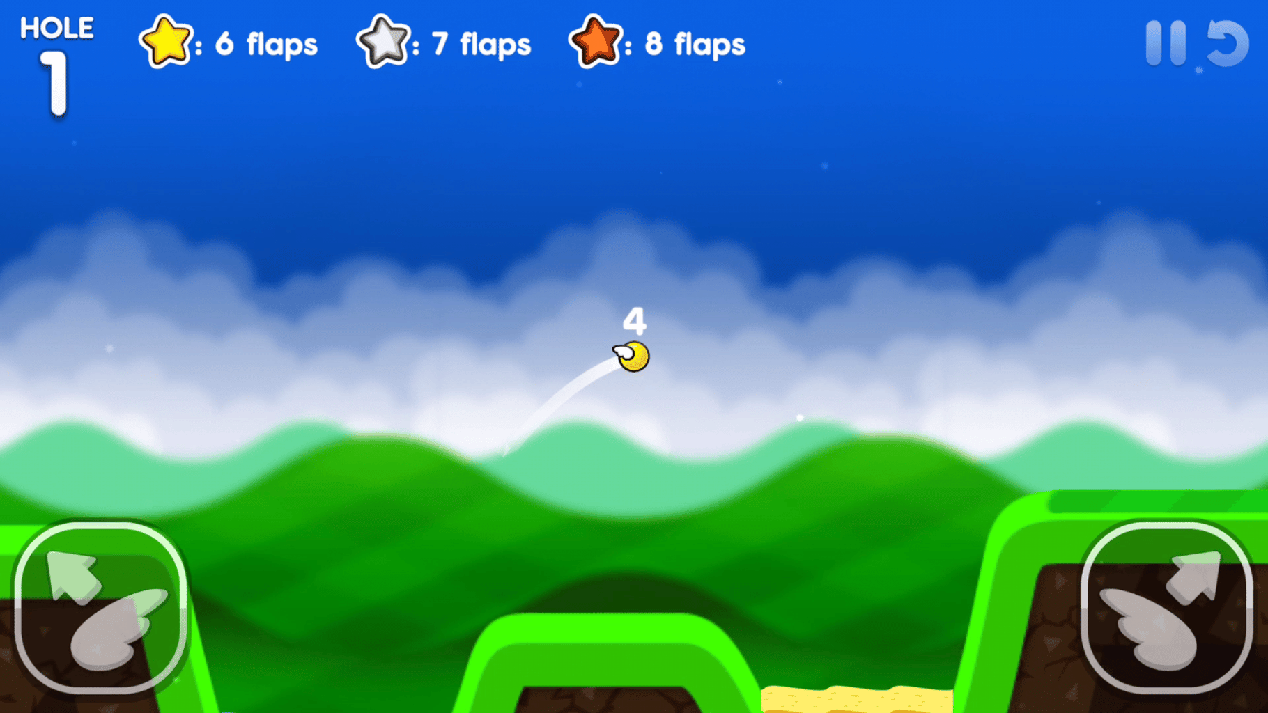 Flappy Golf 2 screenshot