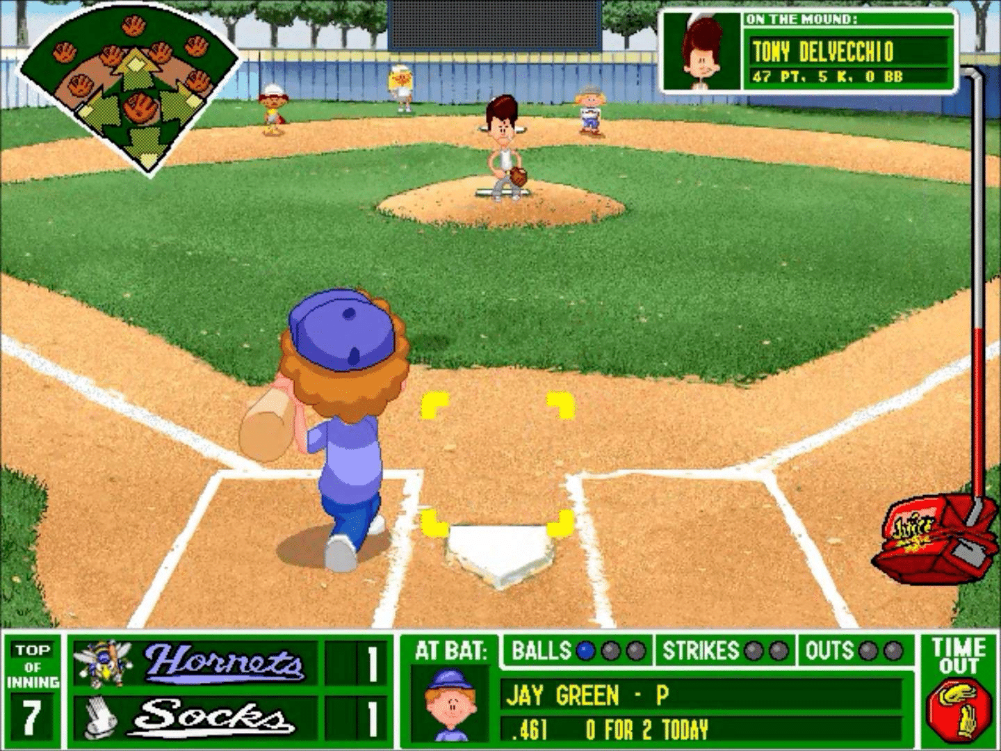 Backyard Baseball screenshot