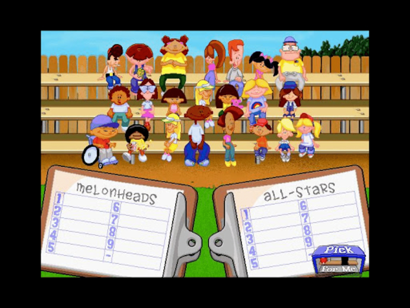 Backyard Baseball screenshot