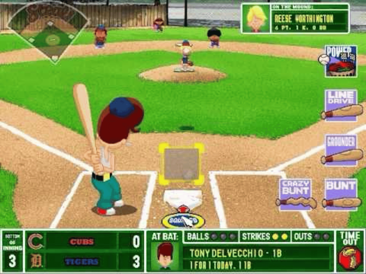 Backyard Baseball 2001 screenshot