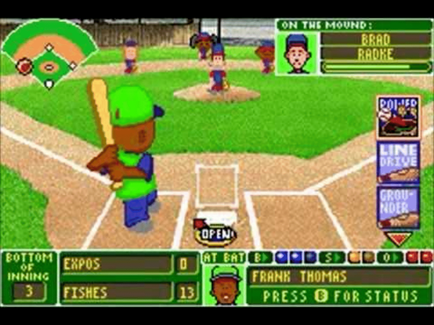 Backyard Baseball screenshot