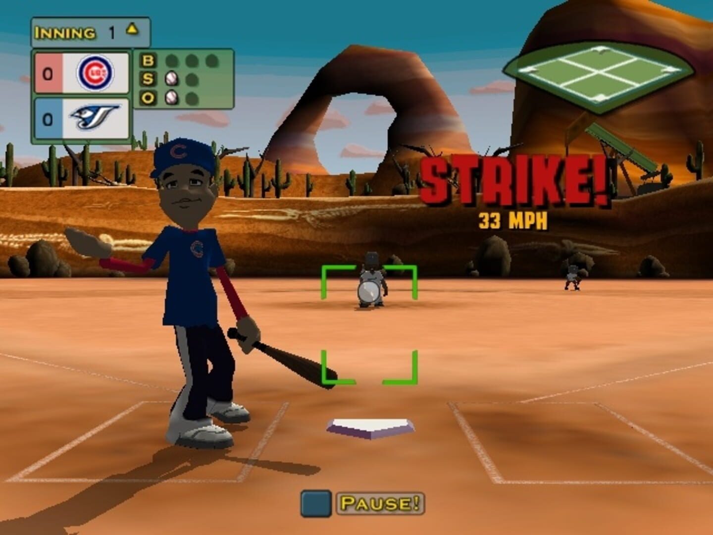 Captura de pantalla - Backyard Sports: Baseball 2007