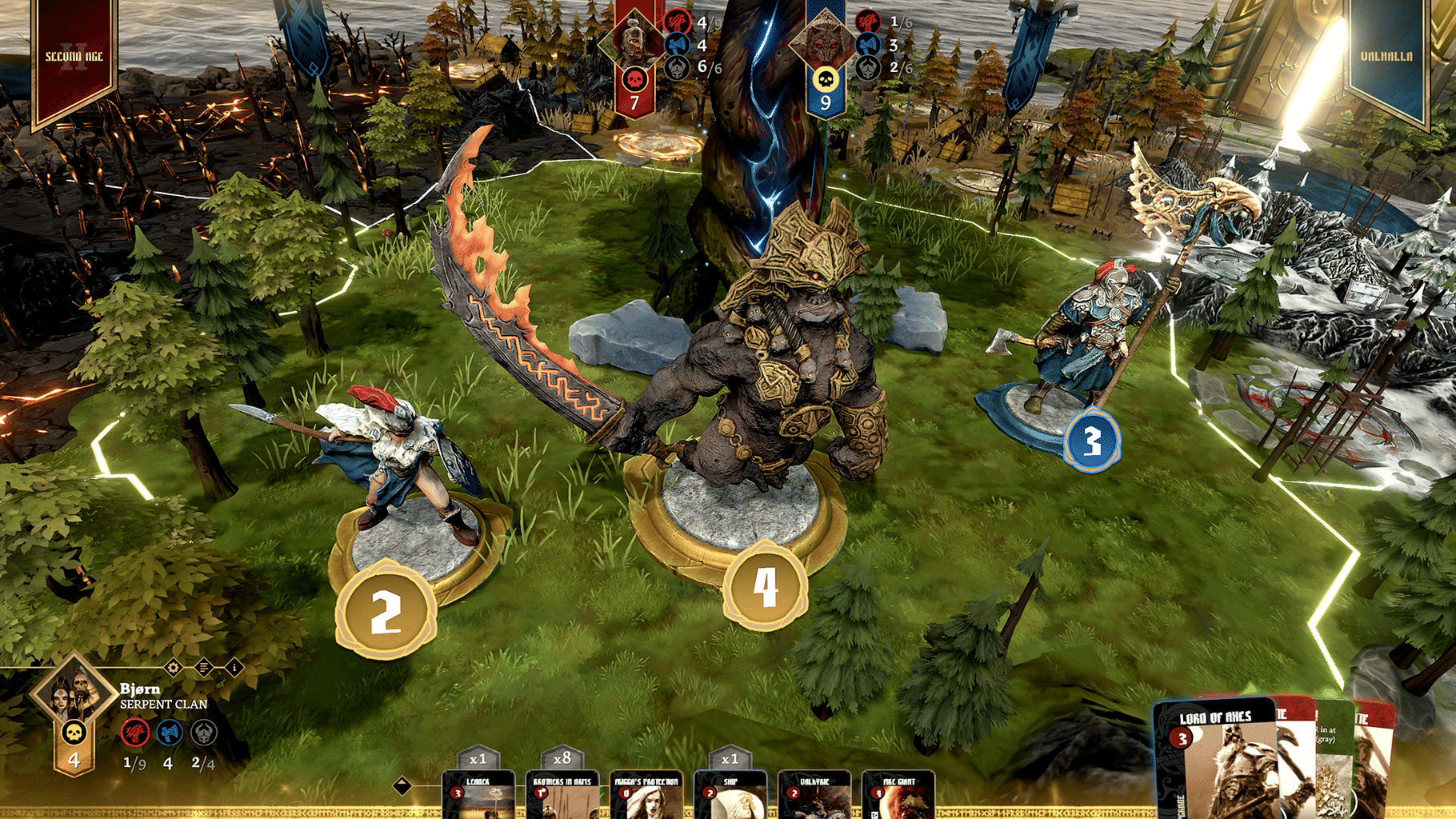 Blood Rage: Digital Edition screenshot