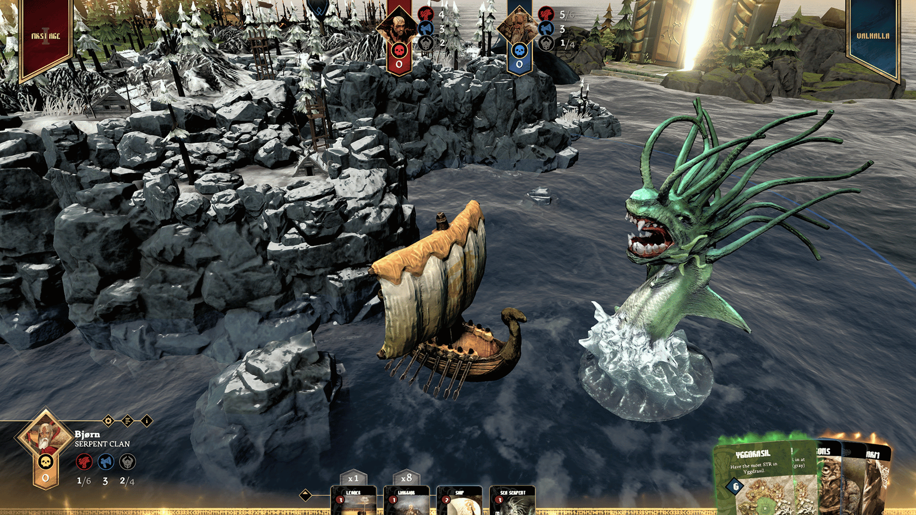 Blood Rage: Digital Edition screenshot