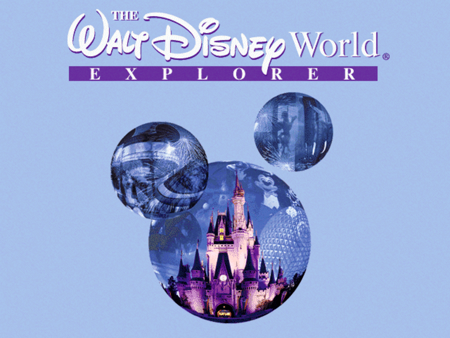 The Walt Disney World Explorer screenshot