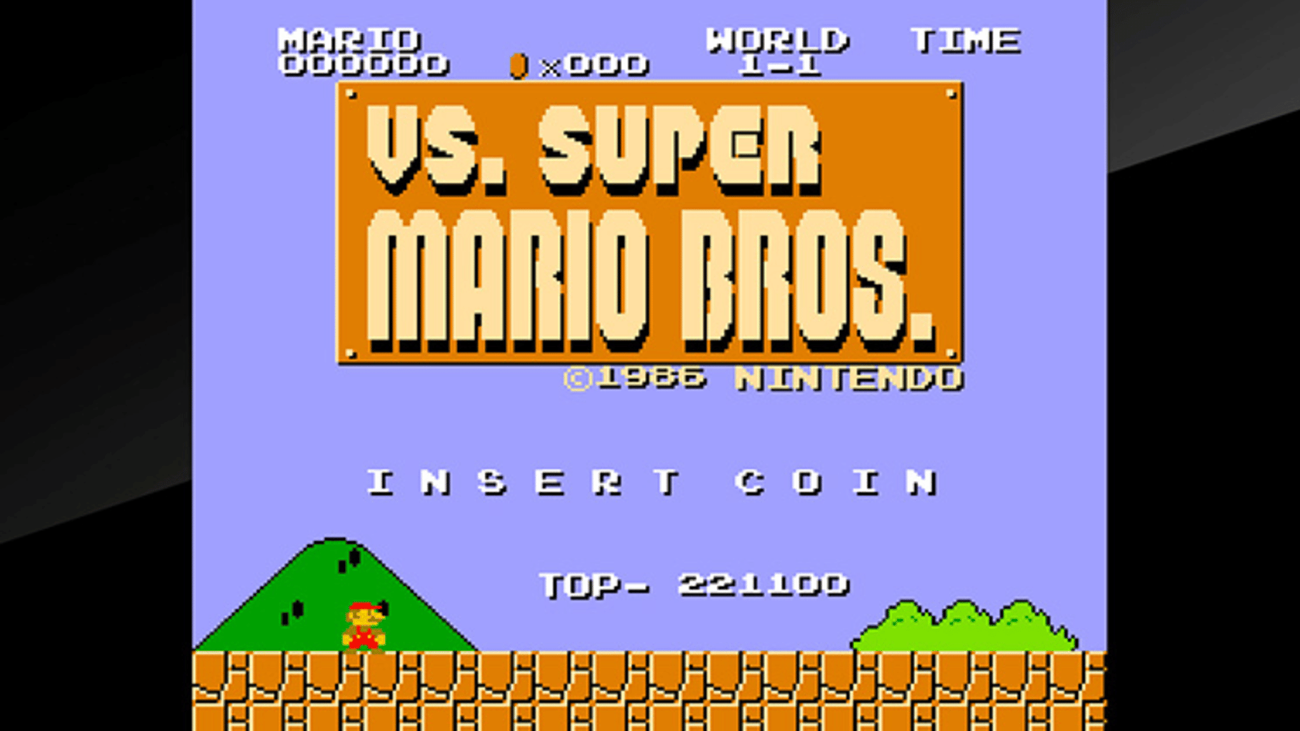 Arcade Archives: Vs. Super Mario Bros. screenshot