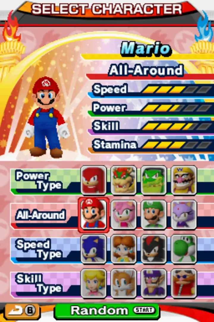 Captura de pantalla - Mario & Sonic at the Olympic Games