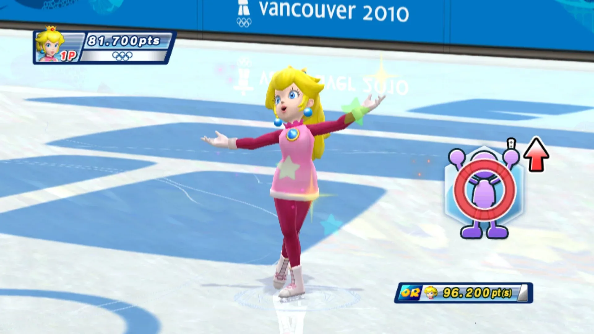 Captura de pantalla - Mario & Sonic at the Olympic Winter Games