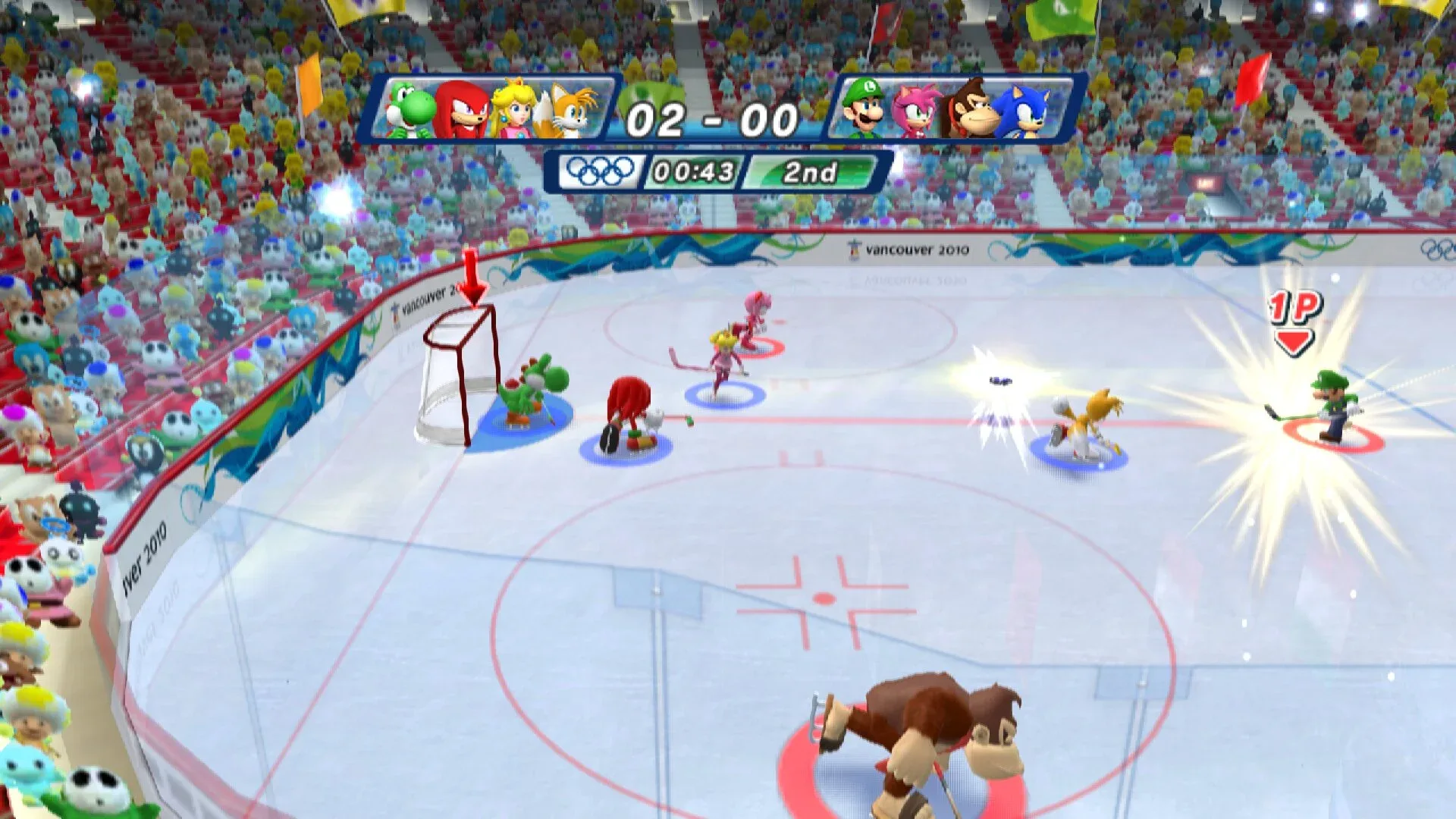 Captura de pantalla - Mario & Sonic at the Olympic Winter Games