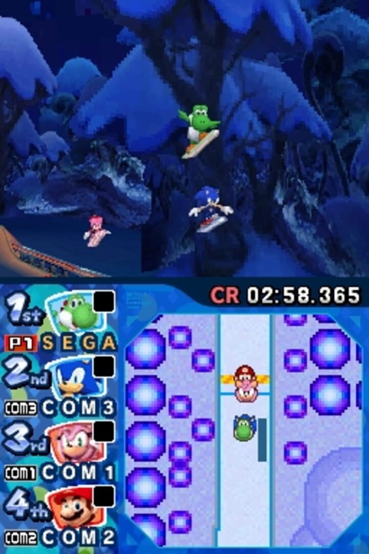 Captura de pantalla - Mario & Sonic at the Olympic Winter Games