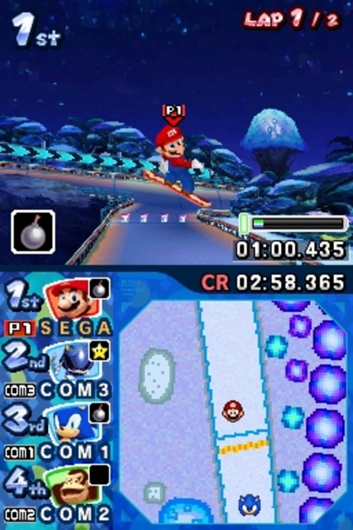 Captura de pantalla - Mario & Sonic at the Olympic Winter Games