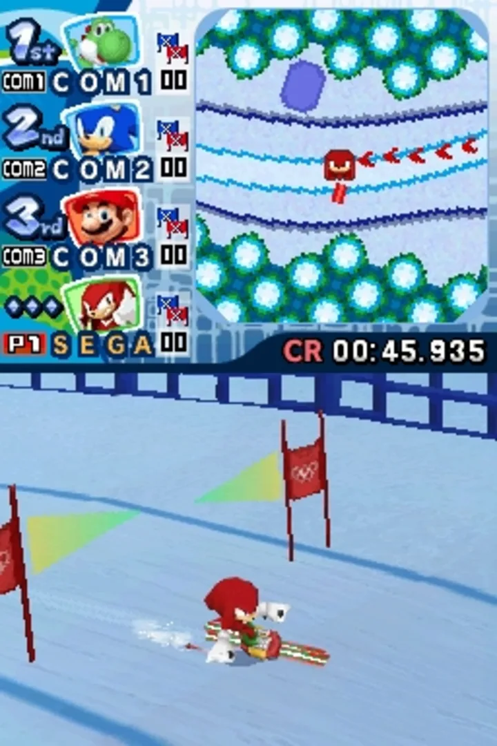 Captura de pantalla - Mario & Sonic at the Olympic Winter Games