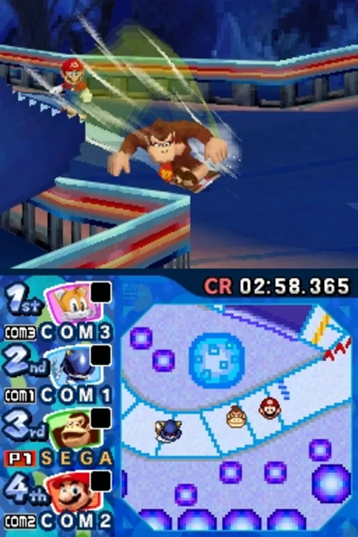 Captura de pantalla - Mario & Sonic at the Olympic Winter Games