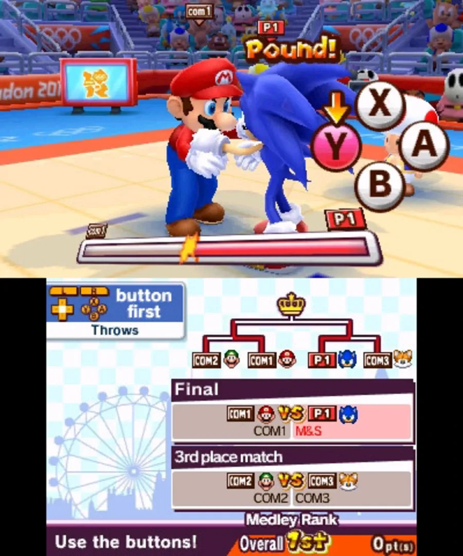 Captura de pantalla - Mario & Sonic at the London 2012 Olympic Games