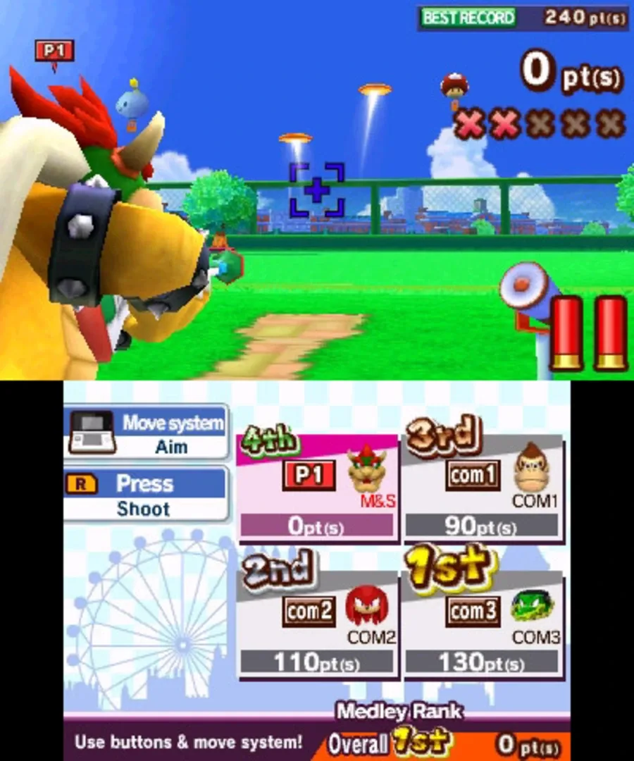 Captura de pantalla - Mario & Sonic at the London 2012 Olympic Games