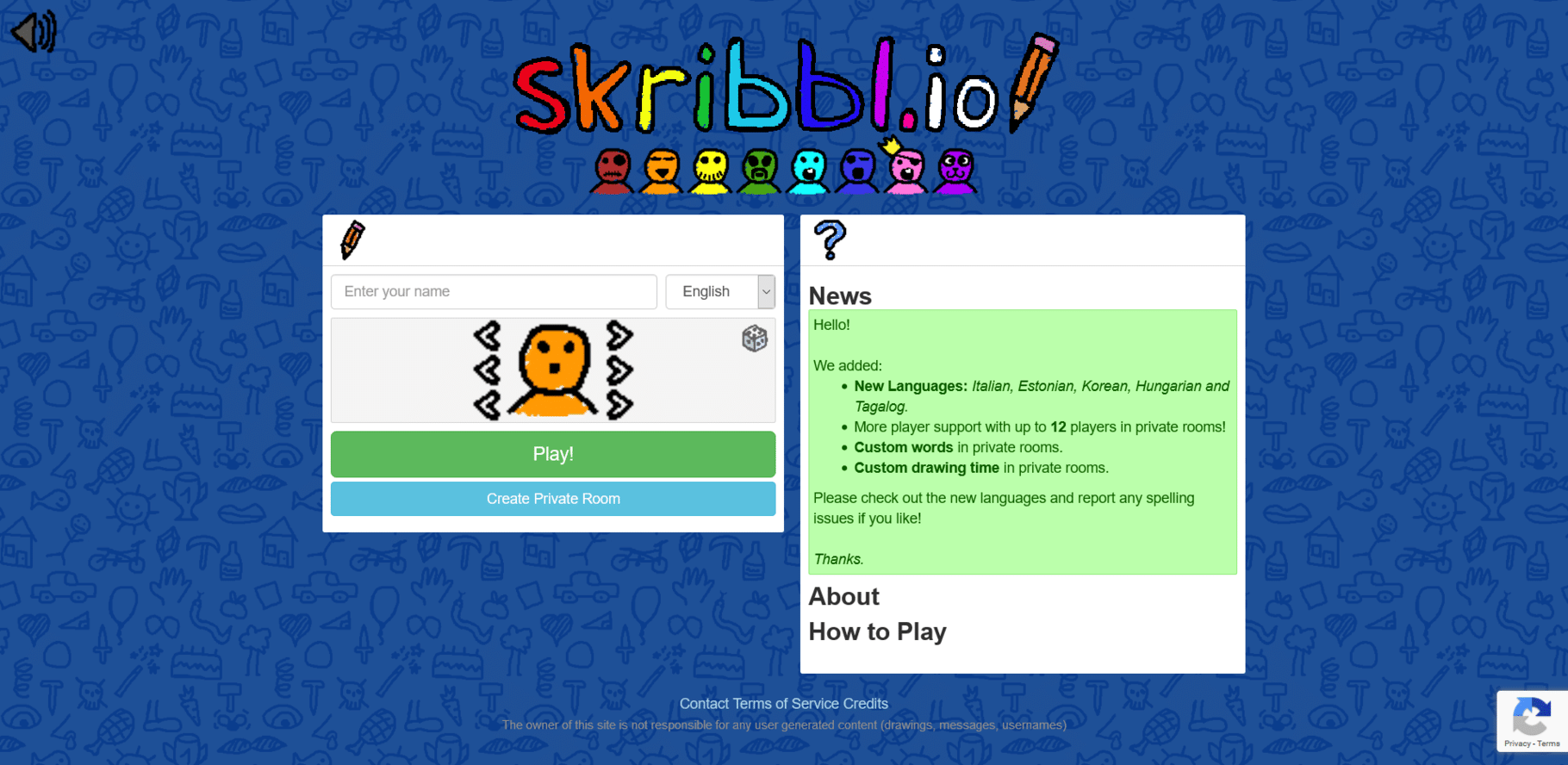 skribbl - Free Multiplayer Drawing & Guessing Game