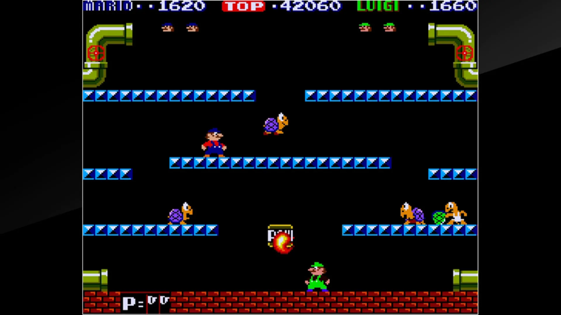 Captura de pantalla - Arcade Archives: Mario Bros.