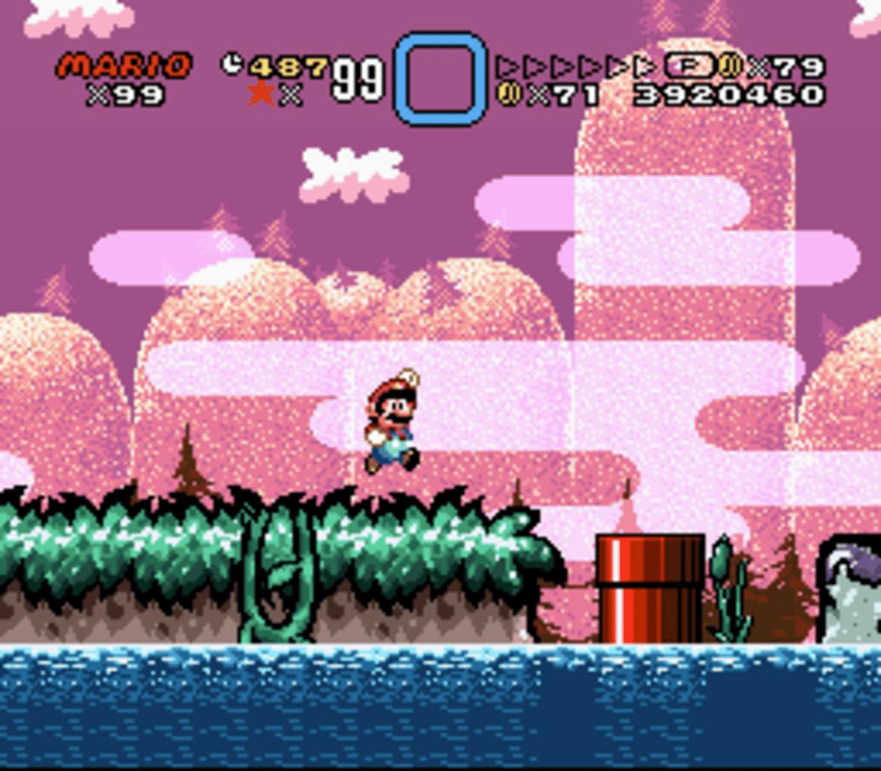 Super Mario World: The Secret of the 7 Golden Statues screenshot