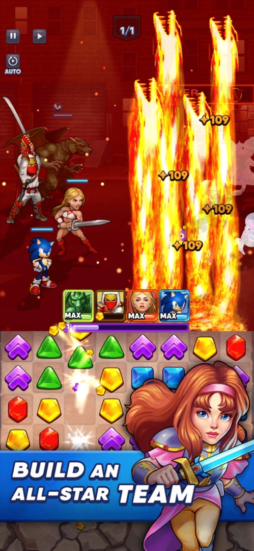 Sega Heroes screenshot