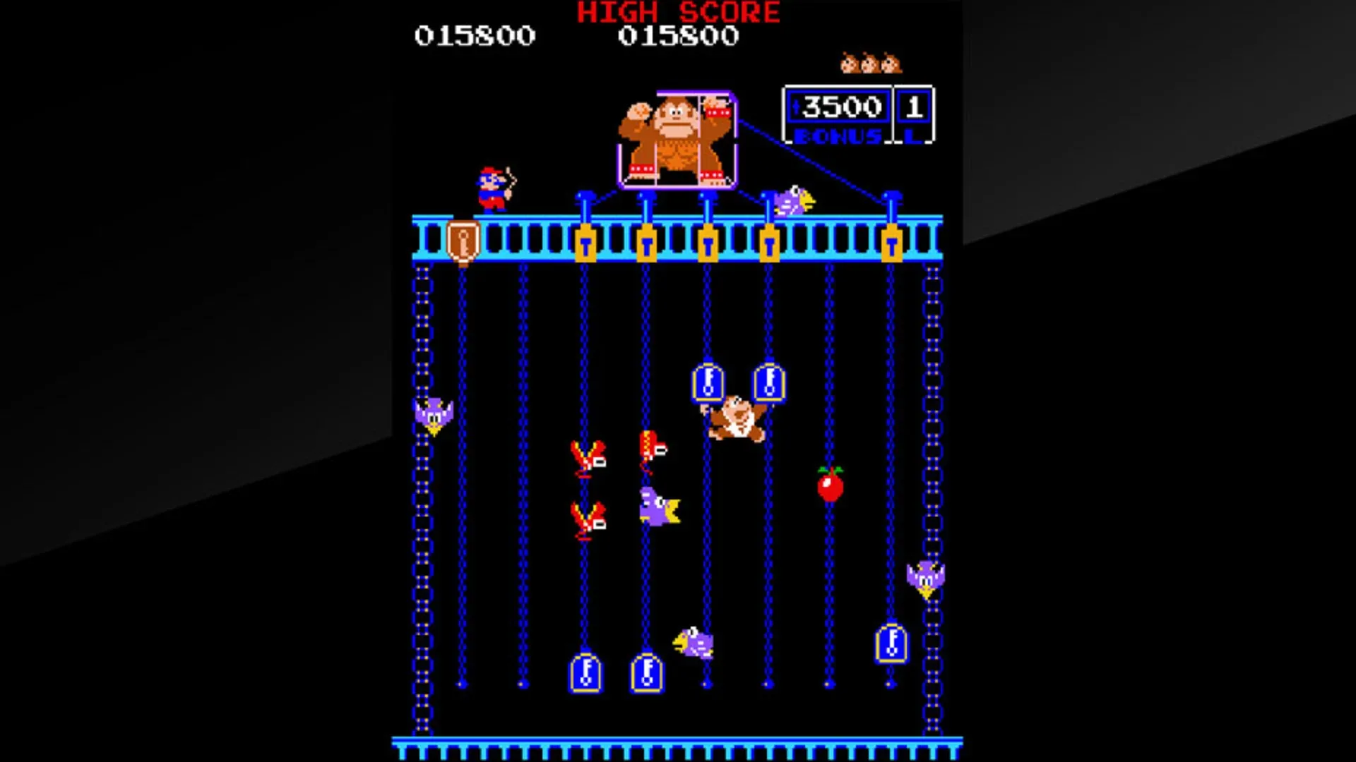 Captura de pantalla - Arcade Archives: Donkey Kong Jr.