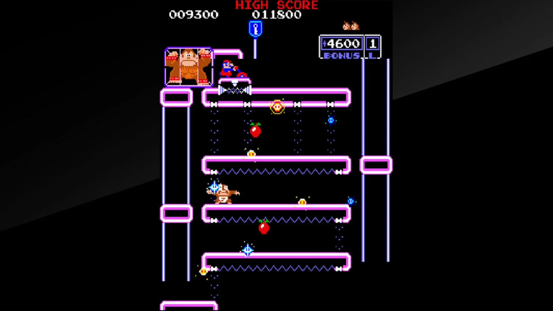 Captura de pantalla - Arcade Archives: Donkey Kong Jr.