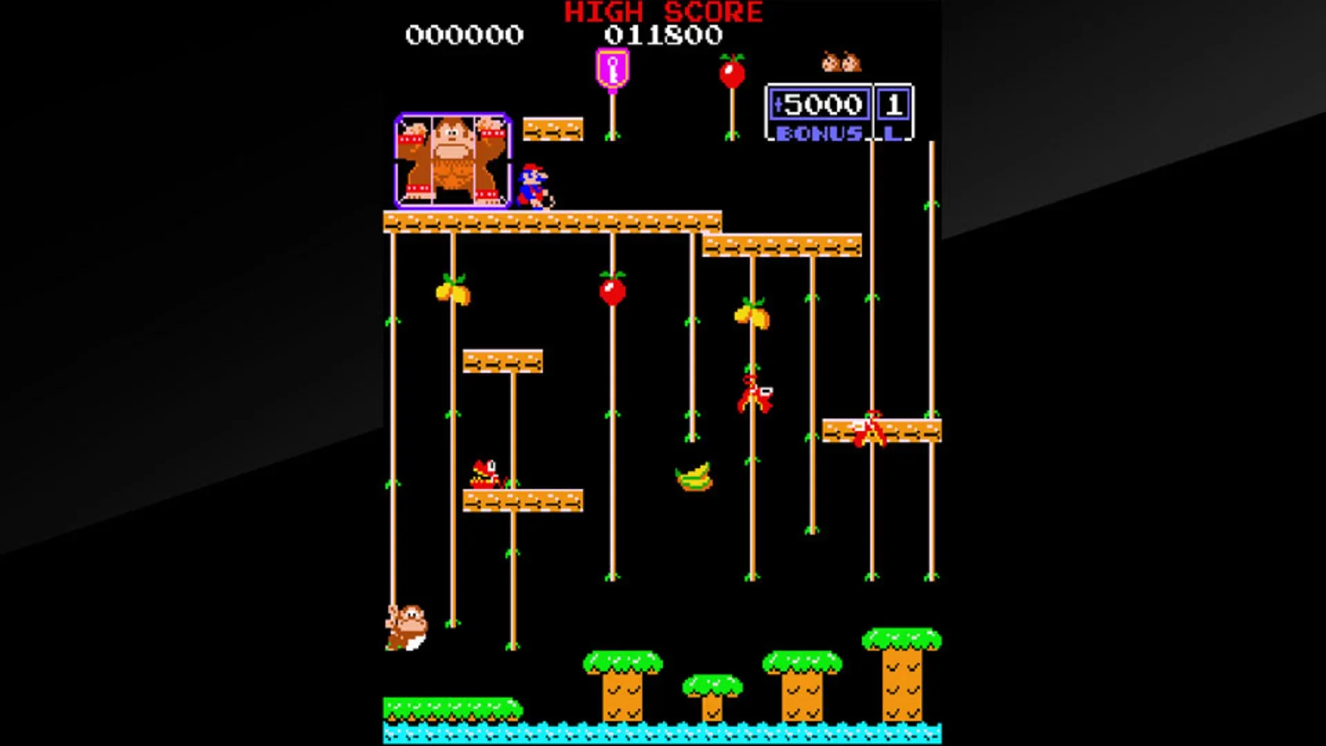 Captura de pantalla - Arcade Archives: Donkey Kong Jr.