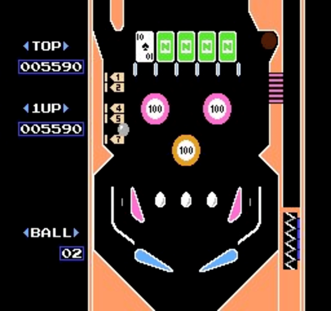 Pinball screenshot