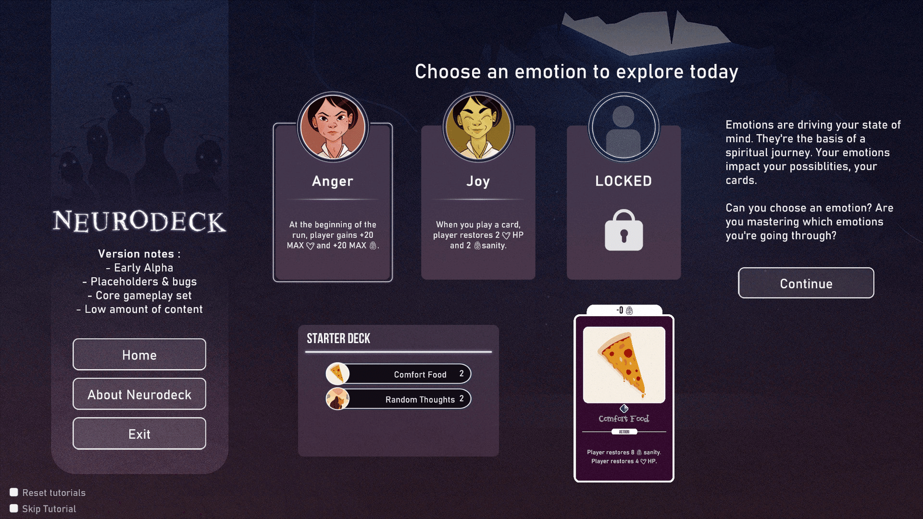 Neurodeck screenshot