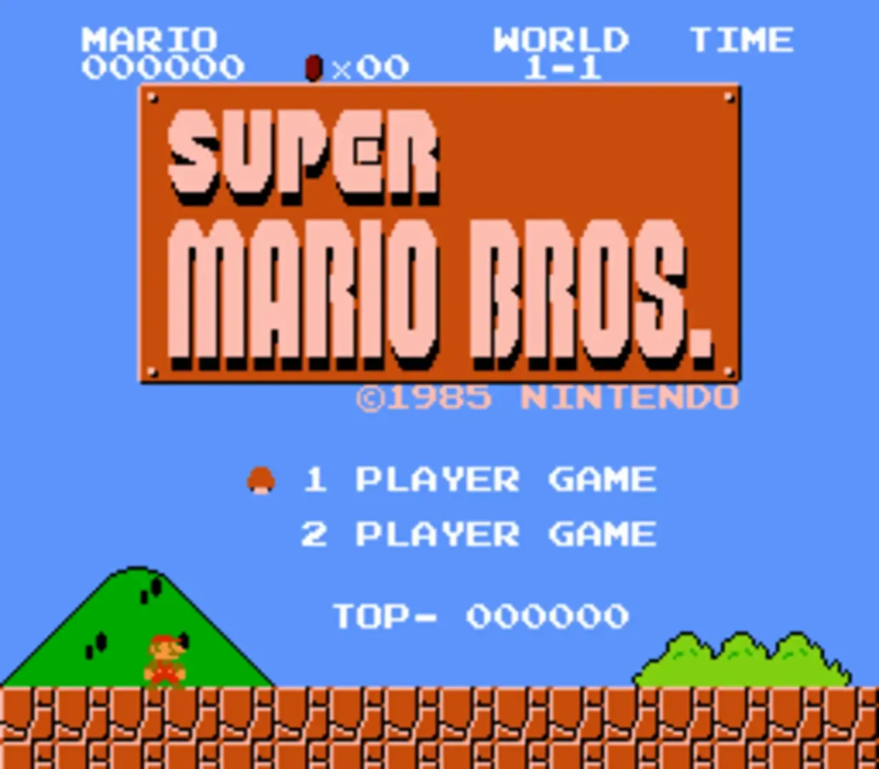 Captura de pantalla - Super Mario Bros.