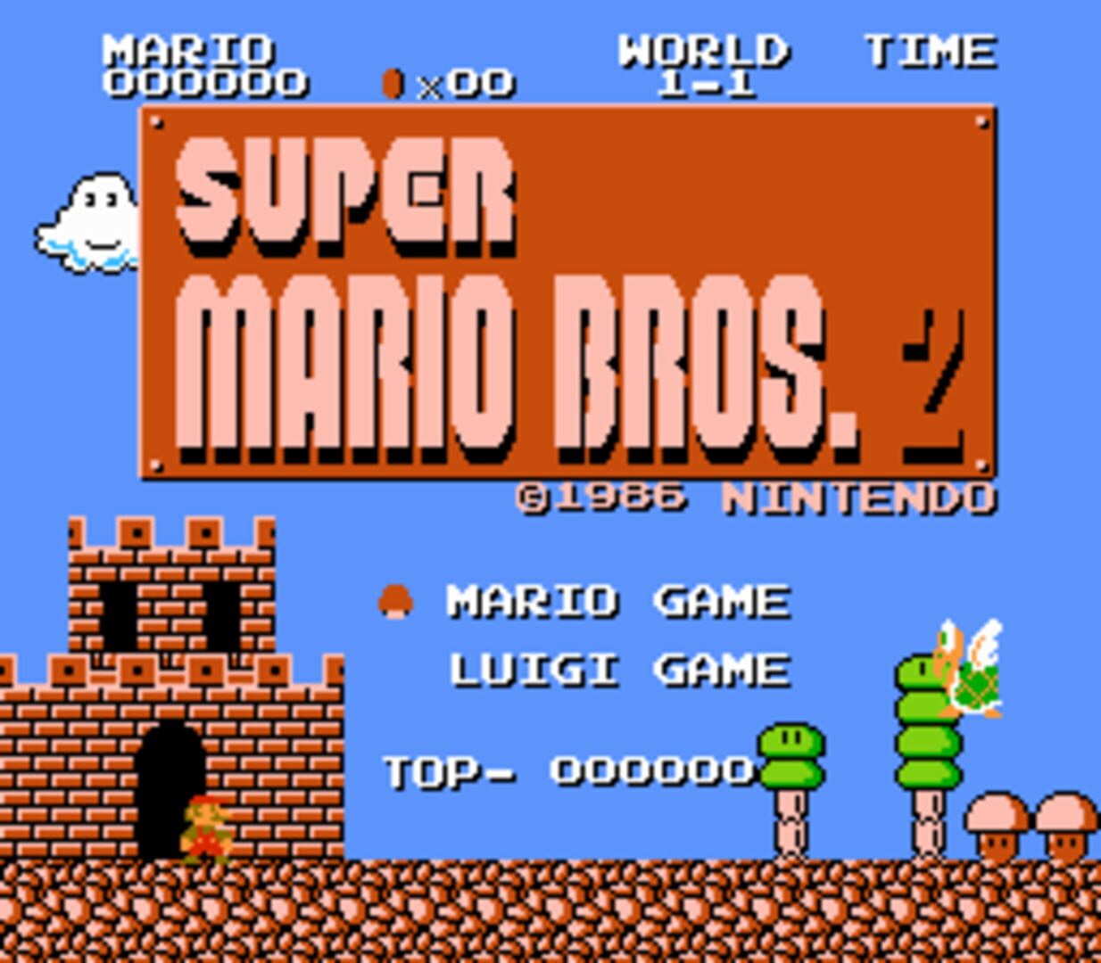 Captura de pantalla - Super Mario Bros.: The Lost Levels