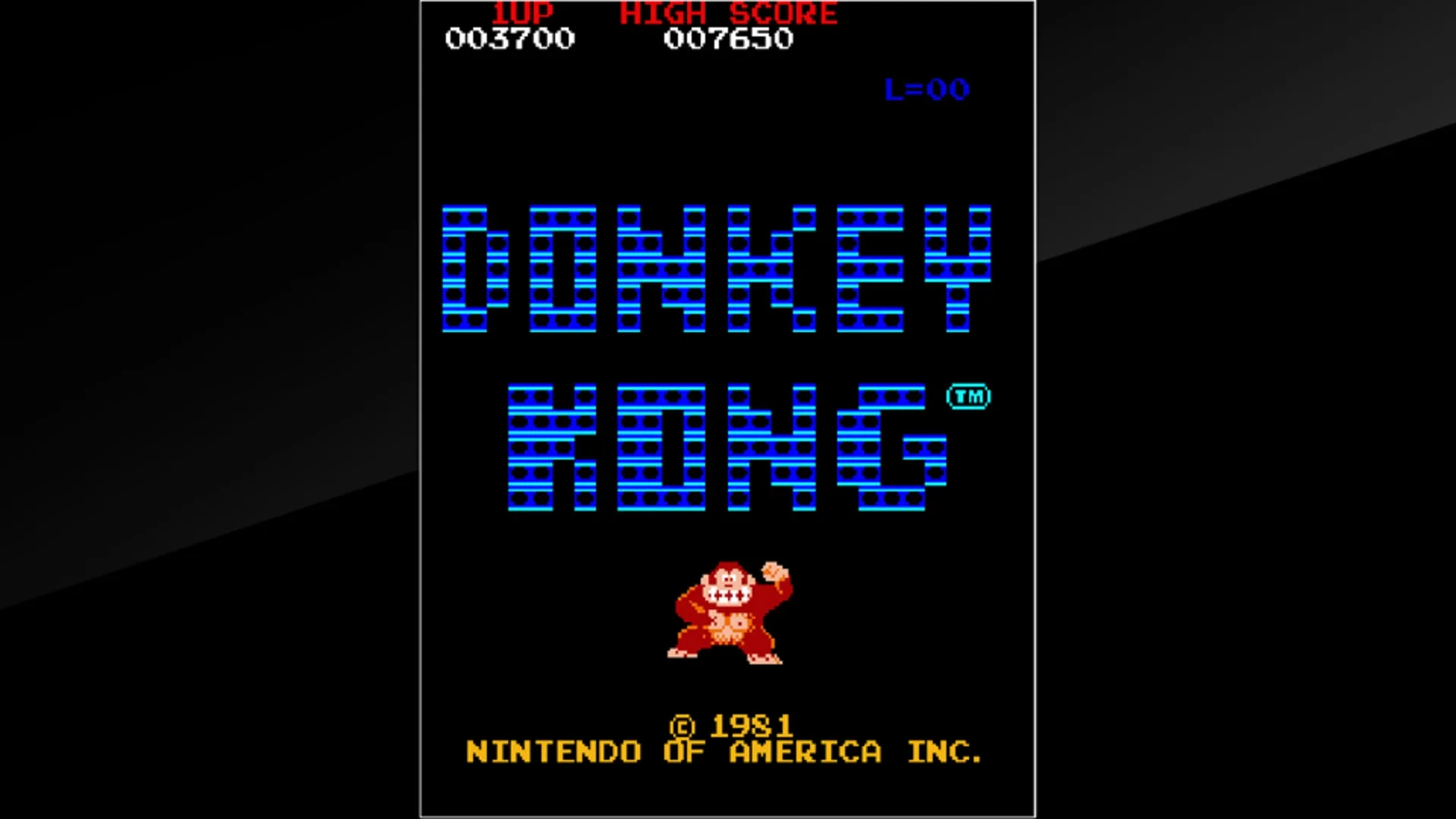 Captura de pantalla - Arcade Archives: Donkey Kong
