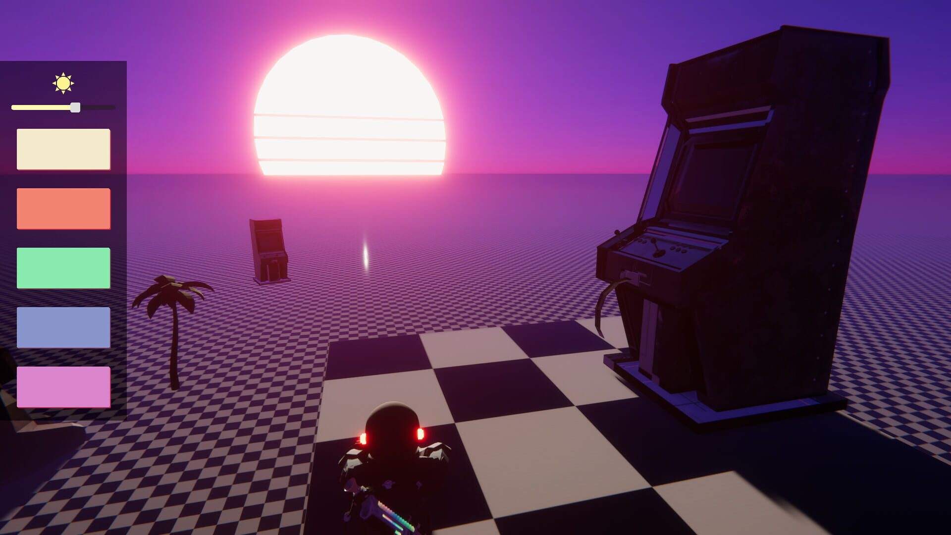 Vaporwave World - Screenshot
