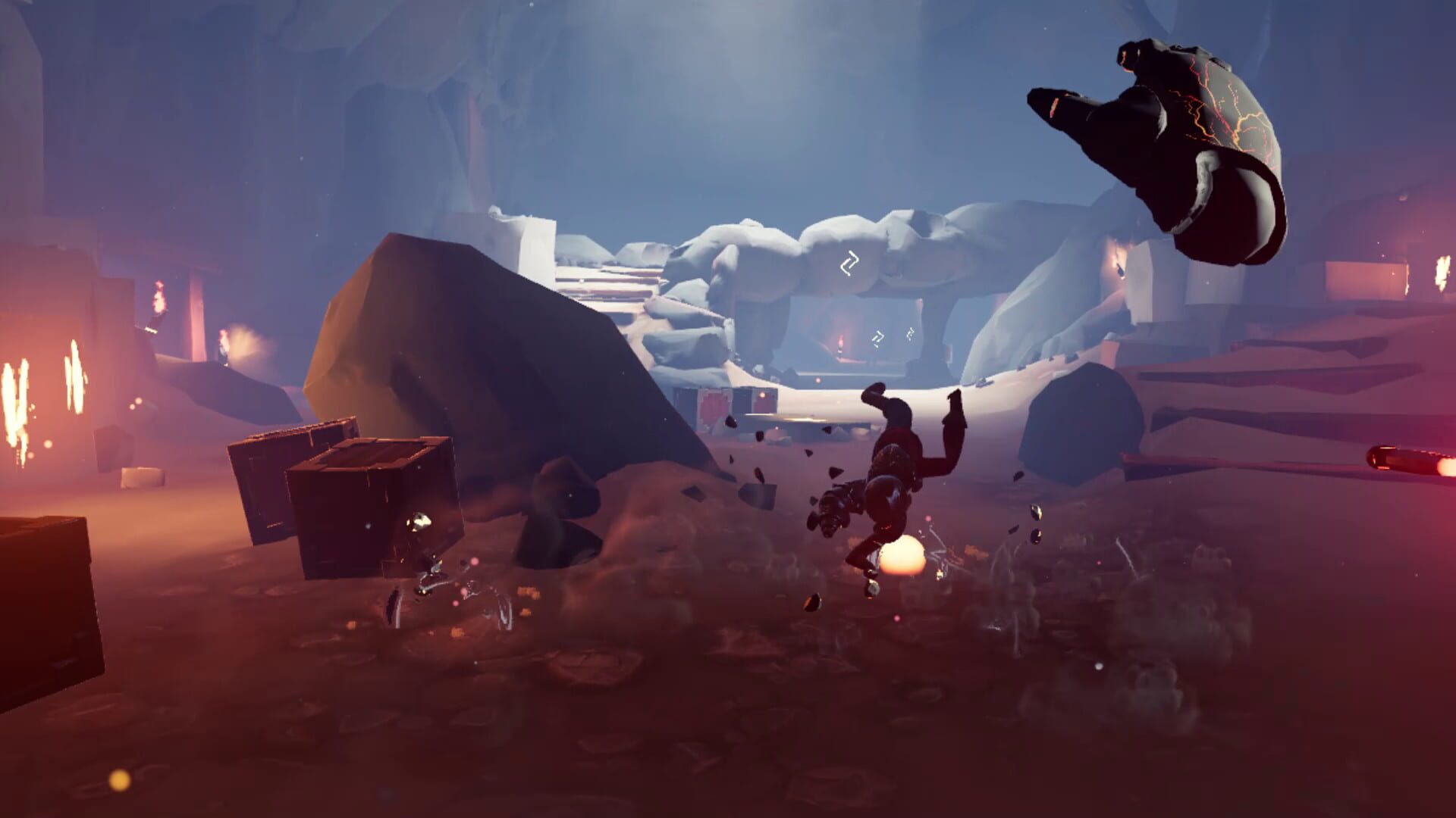 Lodestone: The crazy cave adventures of mad Stony Tony and his encounter with the exploding rolling stones - Screenshot