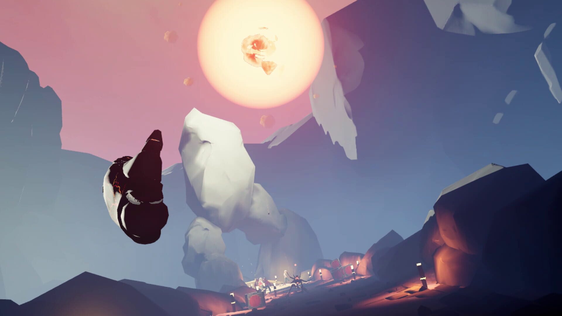 Lodestone: The crazy cave adventures of mad Stony Tony and his encounter with the exploding rolling stones - Screenshot