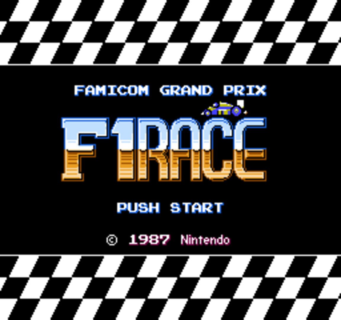 Captura de pantalla - Famicom Grand Prix: F-1 Race