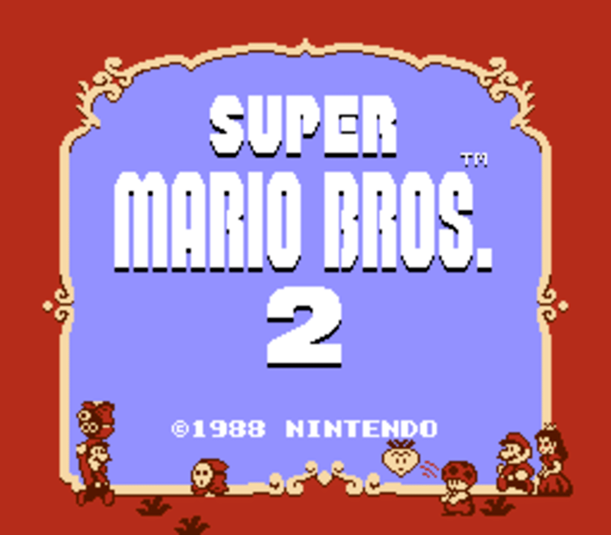 Super Mario Bros. 2 screenshot