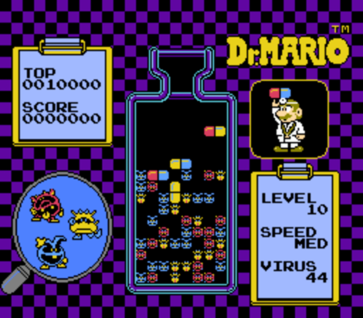 Dr. Mario screenshot