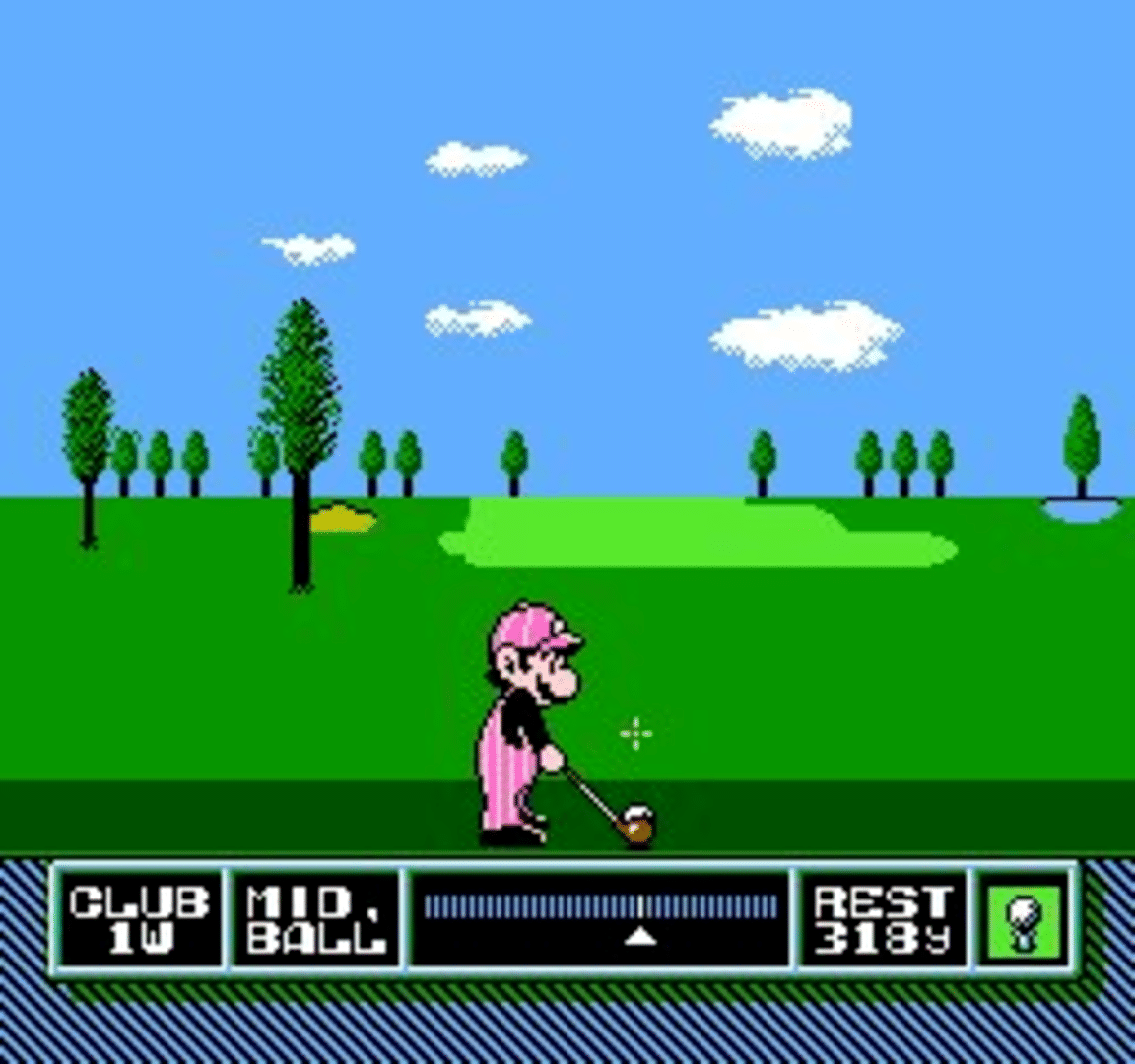 NES Open Tournament Golf screenshot