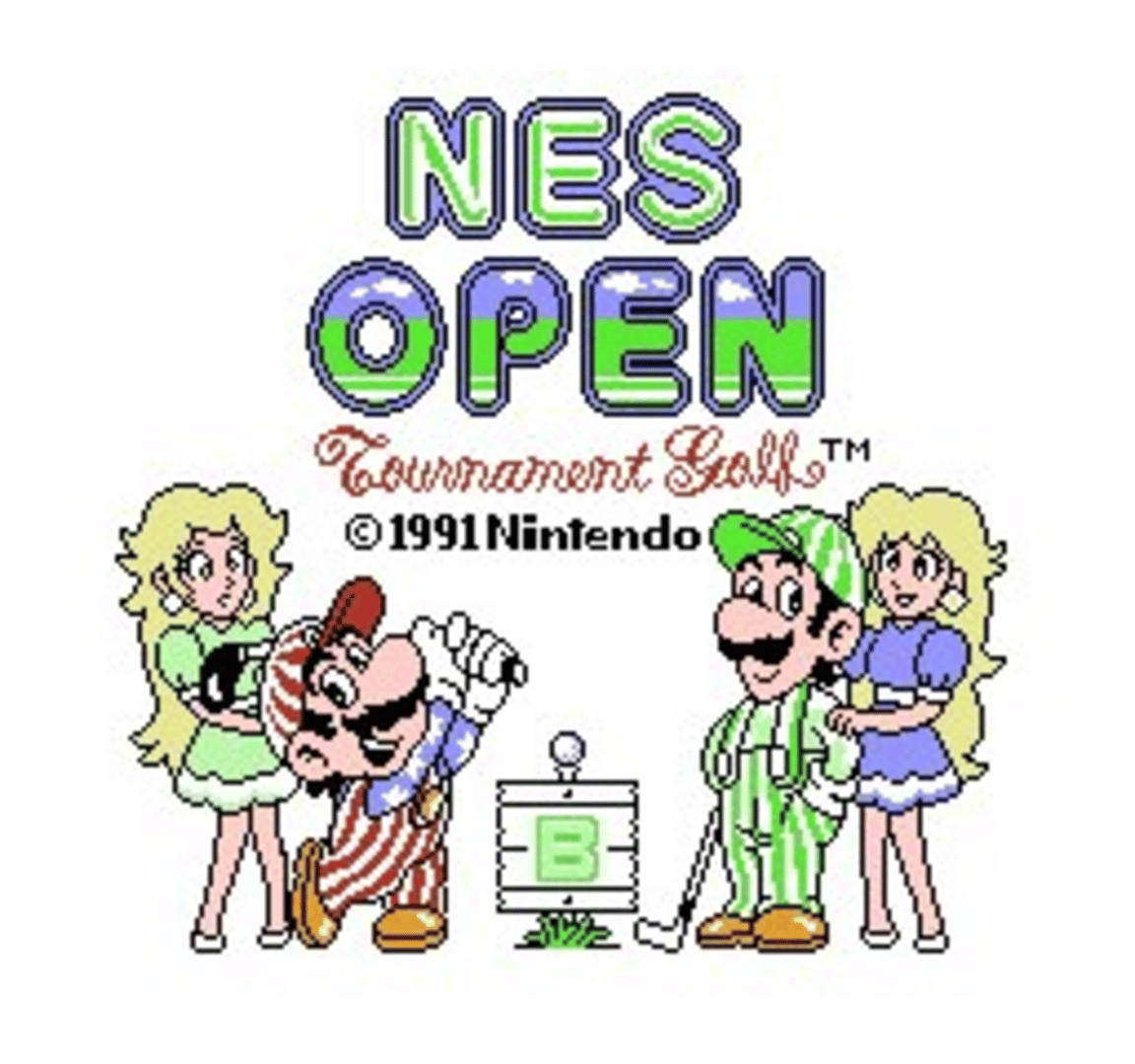 NES Open Tournament Golf screenshot