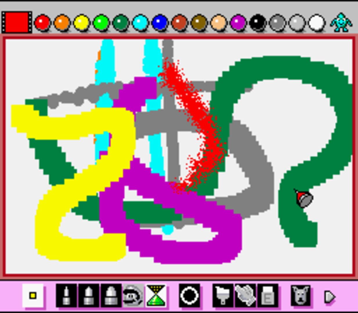 Captura de pantalla - Mario Paint