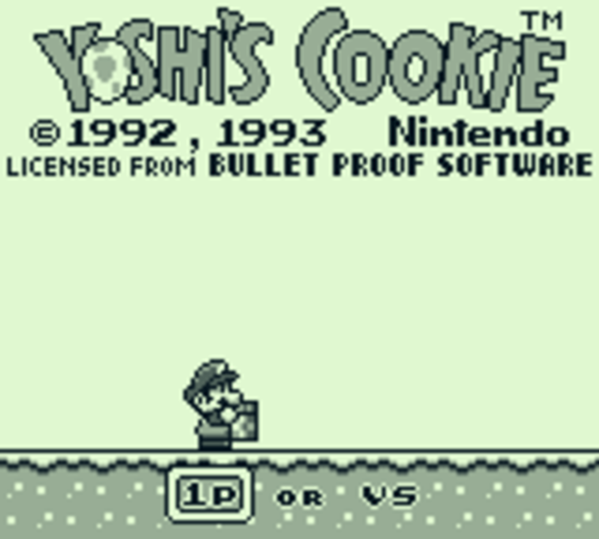 Yoshi's Cookie screenshot