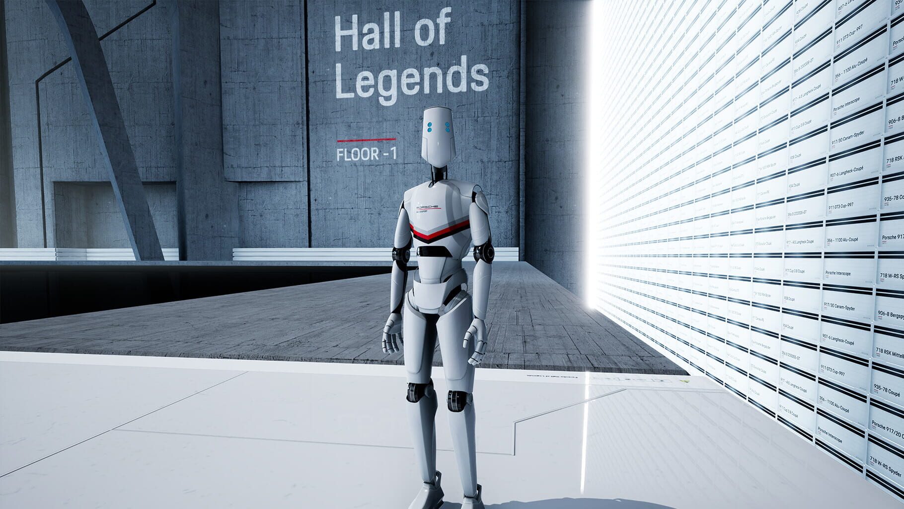 Captura de pantalla - Porsche Hall of Legends VR