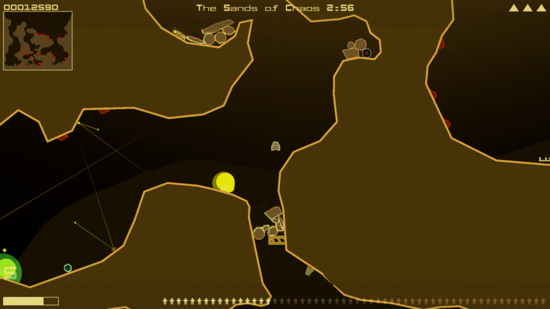 Terra Lander II: Rockslide Rescue screenshot